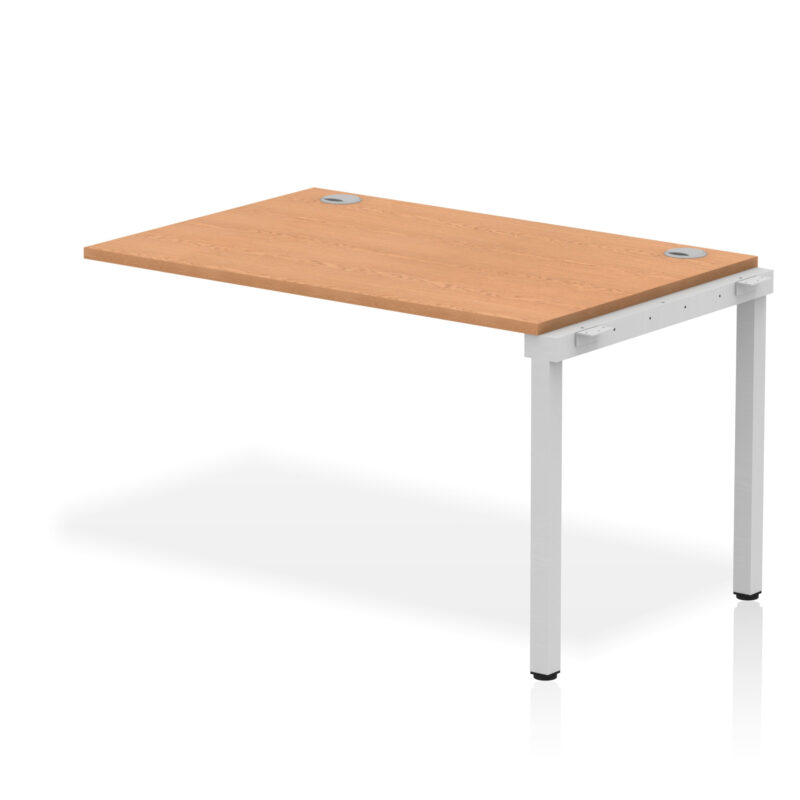 Impulse Single Row Bench Desk Extension Kit - Image 7
