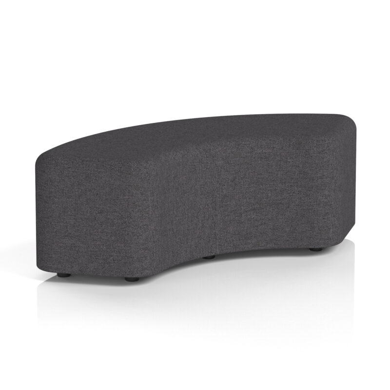 Harlestone Curved Stool in Single Tone - Image 7